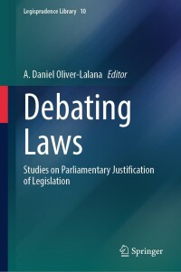 Cover image: Debating Laws 9783031467264