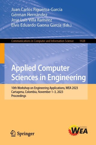 Cover image: Applied Computer Sciences in Engineering 9783031467387