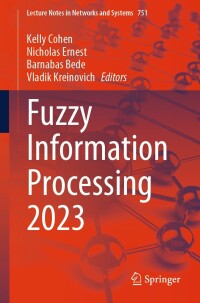 Imagen de portada: Fuzzy Information Processing 2023 9783031467776