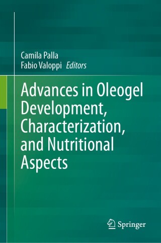 Cover image: Advances in Oleogel Development, Characterization, and Nutritional Aspects 9783031468308