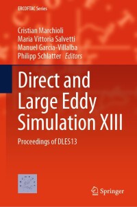 Cover image: Direct and Large Eddy Simulation XIII 9783031470271