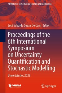 Imagen de portada: Proceedings of the 6th International Symposium on Uncertainty Quantification and Stochastic Modelling 9783031470356