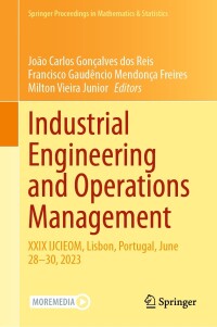 Cover image: Industrial Engineering and Operations Management 9783031470578