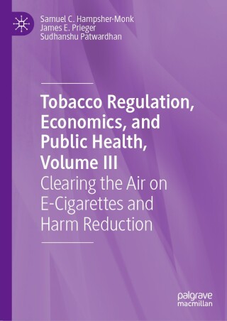 صورة الغلاف: Tobacco Regulation, Economics, and Public Health, Volume III 9783031470950