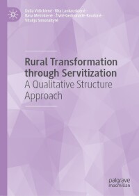 صورة الغلاف: Rural Transformation through Servitization 9783031471858