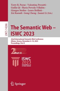 Cover image: The Semantic Web – ISWC 2023 9783031472428