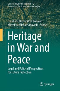 Cover image: Heritage in War and Peace 9783031473463