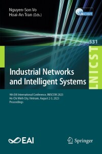 Cover image: Industrial Networks and Intelligent Systems 9783031473586