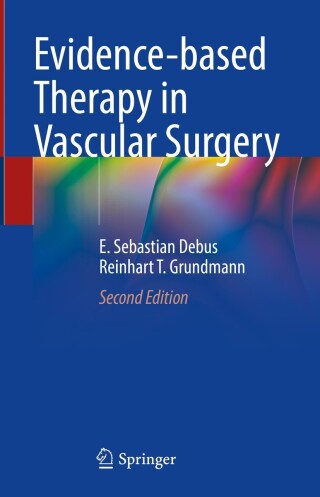 Imagen de portada: Evidence-based Therapy in Vascular Surgery 2nd edition 9783031473968