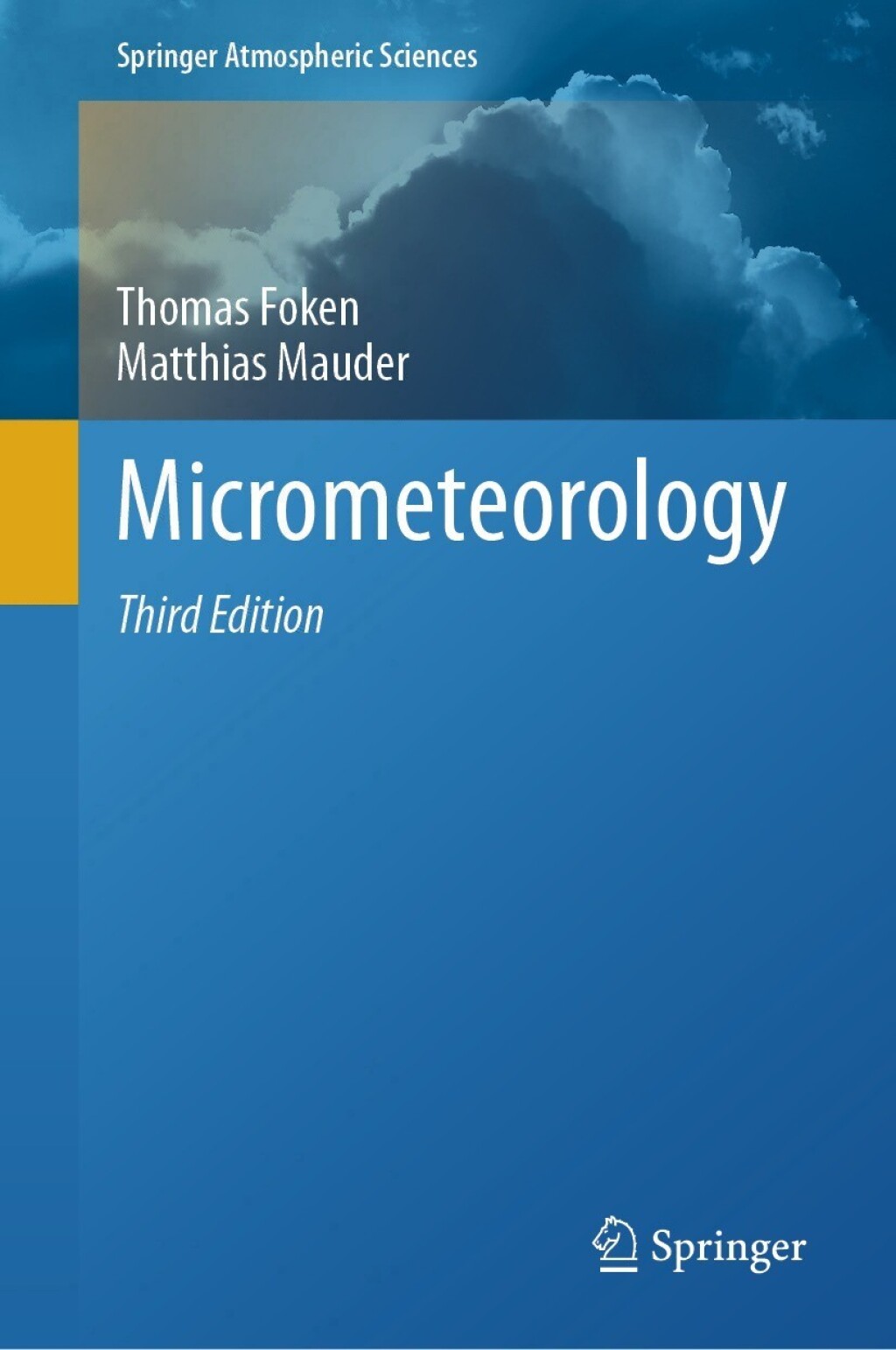 Micrometeorology 3rd Edition