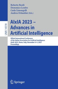 Cover image: AIxIA 2023 – Advances in Artificial Intelligence 9783031475450