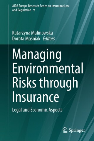 Cover image: Managing Environmental Risks through Insurance 9783031476013