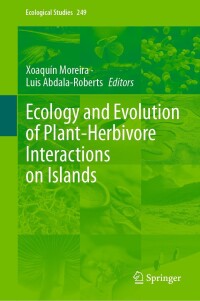 Titelbild: Ecology and Evolution of Plant-Herbivore Interactions on Islands 9783031478130