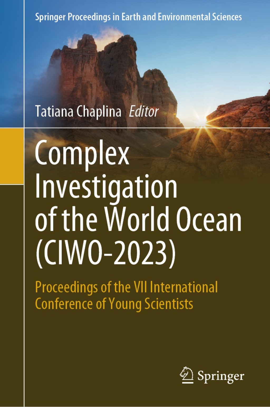 Complex Investigation of the World Ocean (CIWO-2023) Proceedings of the VII International Conference of Young Scientists