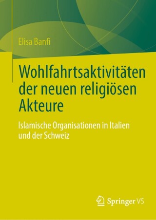 Immagine di copertina: Wohlfahrtsaktivitäten der neuen religiösen Akteure 9783031479601