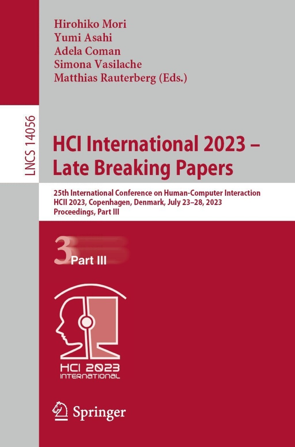 HCI International 2023 – Late Breaking Papers 25th International Conference on Human-Computer Interaction, HCII 2023, Copenhagen, Denmark, July 23–28, 2023, Proceedings, Part III