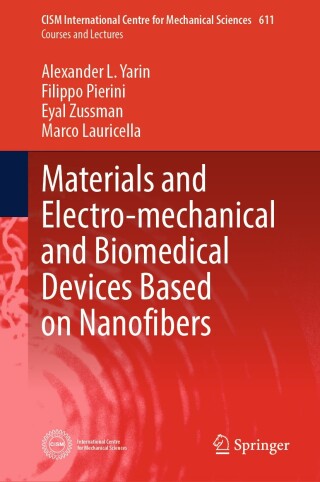 Cover image: Materials and Electro-mechanical and Biomedical Devices Based on Nanofibers 9783031484384