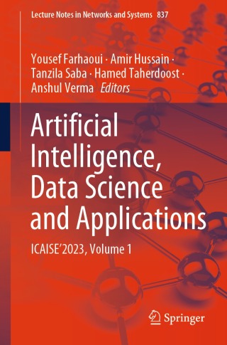 表紙画像: Artificial Intelligence, Data Science and Applications 9783031484643