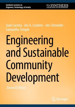 Cover image: Engineering and Sustainable Community Development 2nd edition 9783031485237