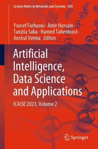 Imagen de portada: Artificial Intelligence, Data Science and Applications 9783031485725