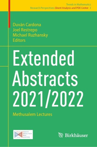 Cover image: Extended Abstracts 2021/2022 9783031485787