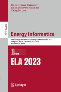 Cover image: Energy Informatics 9783031486487