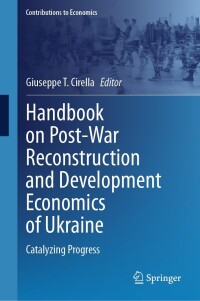Imagen de portada: Handbook on Post-War Reconstruction and Development Economics of Ukraine 9783031487347