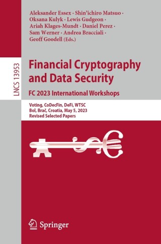 Cover image: Financial Cryptography and Data Security. FC 2023 International Workshops 9783031488054