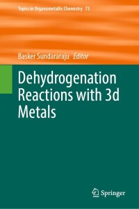 Imagen de portada: Dehydrogenation Reactions with 3d Metals 9783031489518