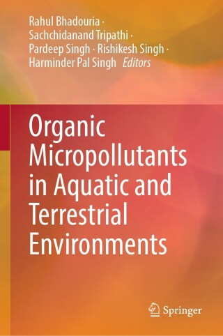 Imagen de portada: Organic Micropollutants in Aquatic and Terrestrial Environments 9783031489761