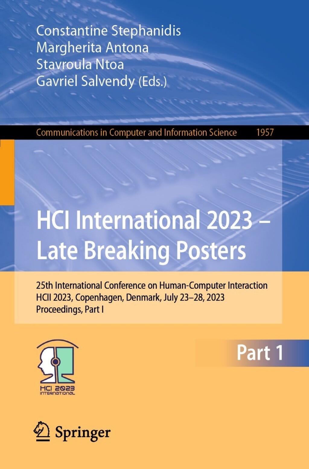 HCI International 2023 – Late Breaking Posters 25th International Conference on Human-Computer Interaction, HCII 2023, Copenhagen, Denmark, July 23–28, 2023, Proceedings, Part I