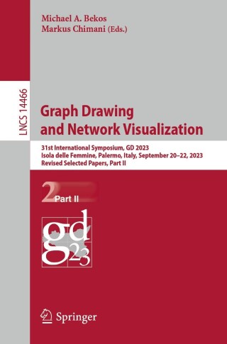 Imagen de portada: Graph Drawing and Network Visualization 9783031492747
