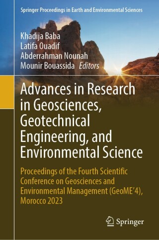 Cover image: Advances in Research in Geosciences, Geotechnical Engineering, and Environmental Science 9783031493447