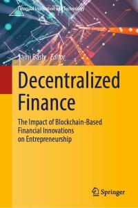 Cover image: Decentralized Finance 9783031495144