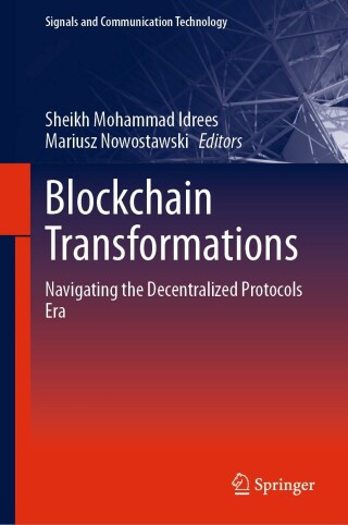 Cover image: Blockchain Transformations 9783031495922