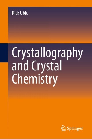Cover image: Crystallography and Crystal Chemistry 9783031497513