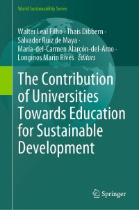 Cover image: The Contribution of Universities Towards Education for Sustainable Development 9783031498527