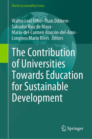 صورة الغلاف: The Contribution of Universities Towards Education for Sustainable Development 9783031498527