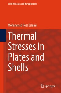 Imagen de portada: Thermal Stresses in Plates and Shells 9783031499142