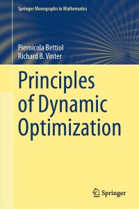 Titelbild: Principles of Dynamic Optimization 9783031500886