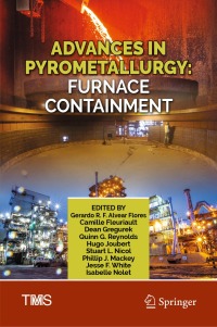 Cover image: Advances in Pyrometallurgy 9783031501753