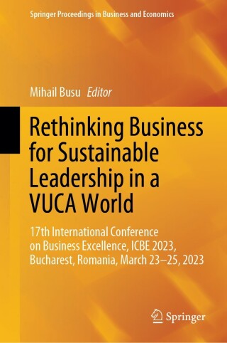 Cover image: Rethinking Business for Sustainable Leadership in a VUCA World 9783031502071
