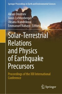 Titelbild: Solar-Terrestrial Relations and Physics of Earthquake Precursors 9783031502477