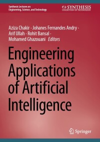 Imagen de portada: Engineering Applications of Artificial Intelligence 9783031502996