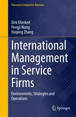 Omslagafbeelding: International Management in Service Firms 9783031503443