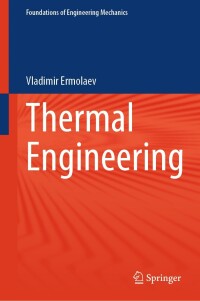 Cover image: Thermal Engineering 9783031503726