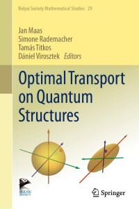 Cover image: Optimal Transport on Quantum Structures 9783031504655