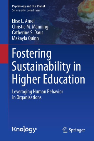 Cover image: Fostering Sustainability in Higher Education 9783031505546