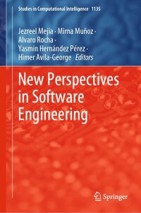 Cover image: New Perspectives in Software Engineering 9783031505898