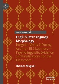 Cover image: English Interlanguage Morphology 9783031506161